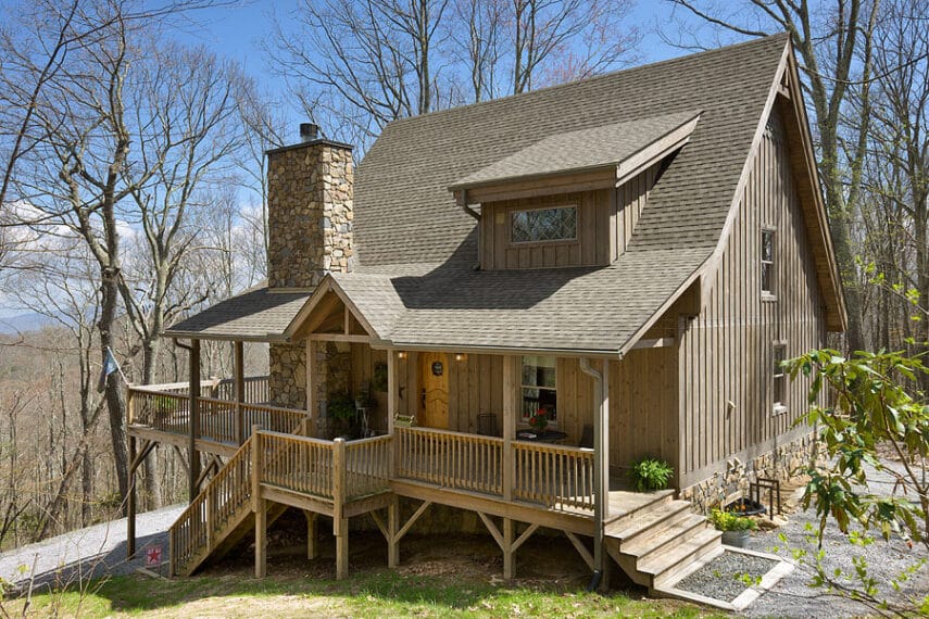 Hybrid Home : Appalachian Log & Timber Homes - Rustic Design for ...